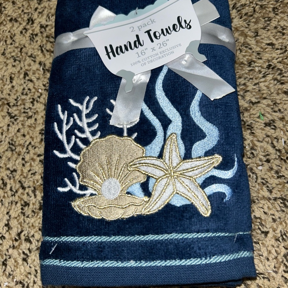 Under the Sea Hand Towels